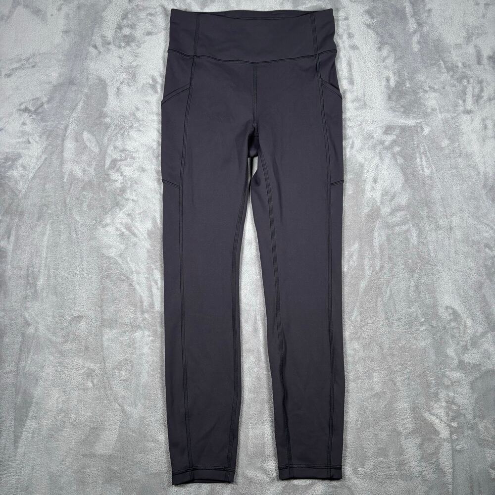 Lululemon Invigorate High-Rise Tight 25” Black Everlux Leggings Size 6